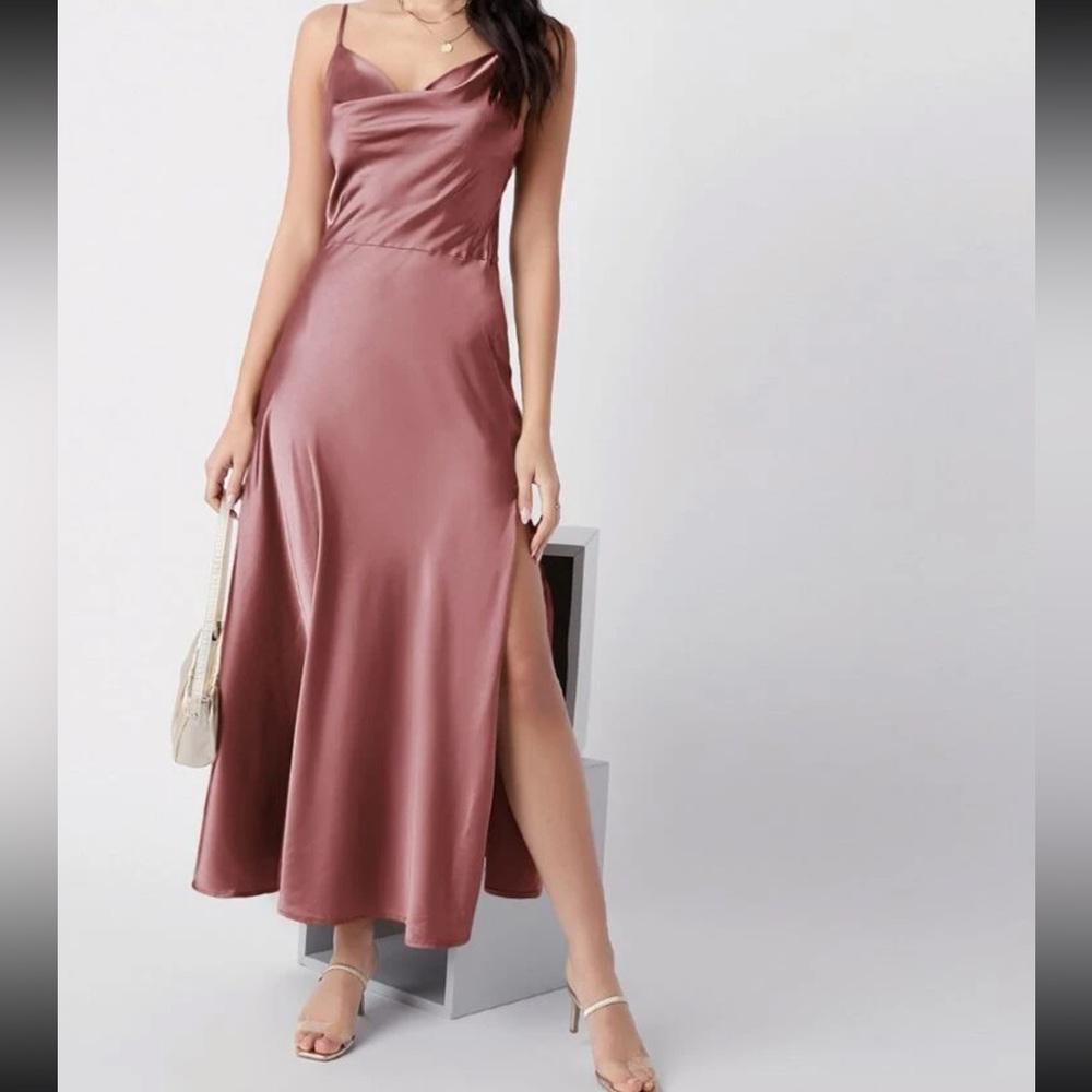 Beautiful Satin Maxi dress